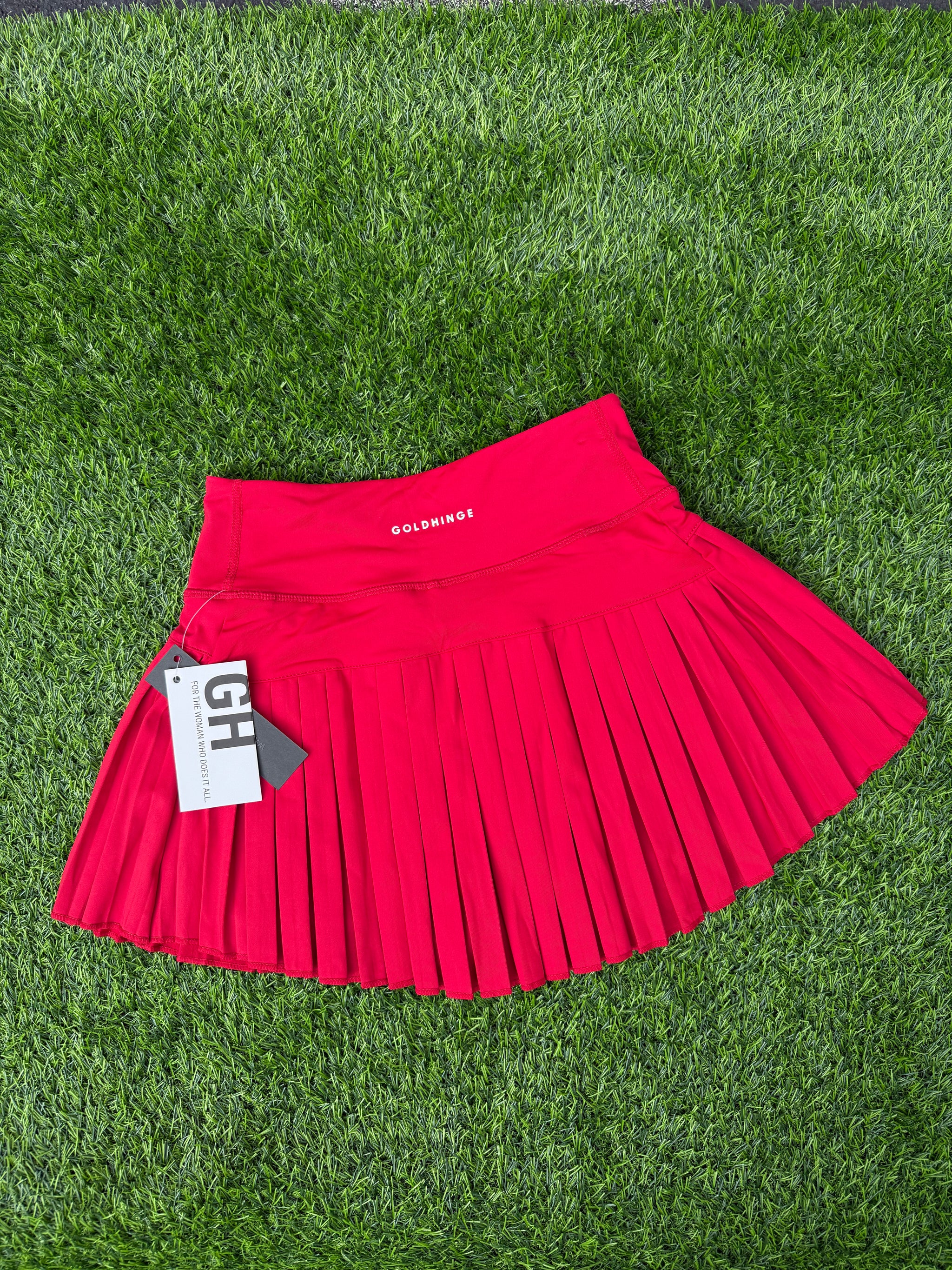 GOLDHINGE PLEATED SKIRT 13