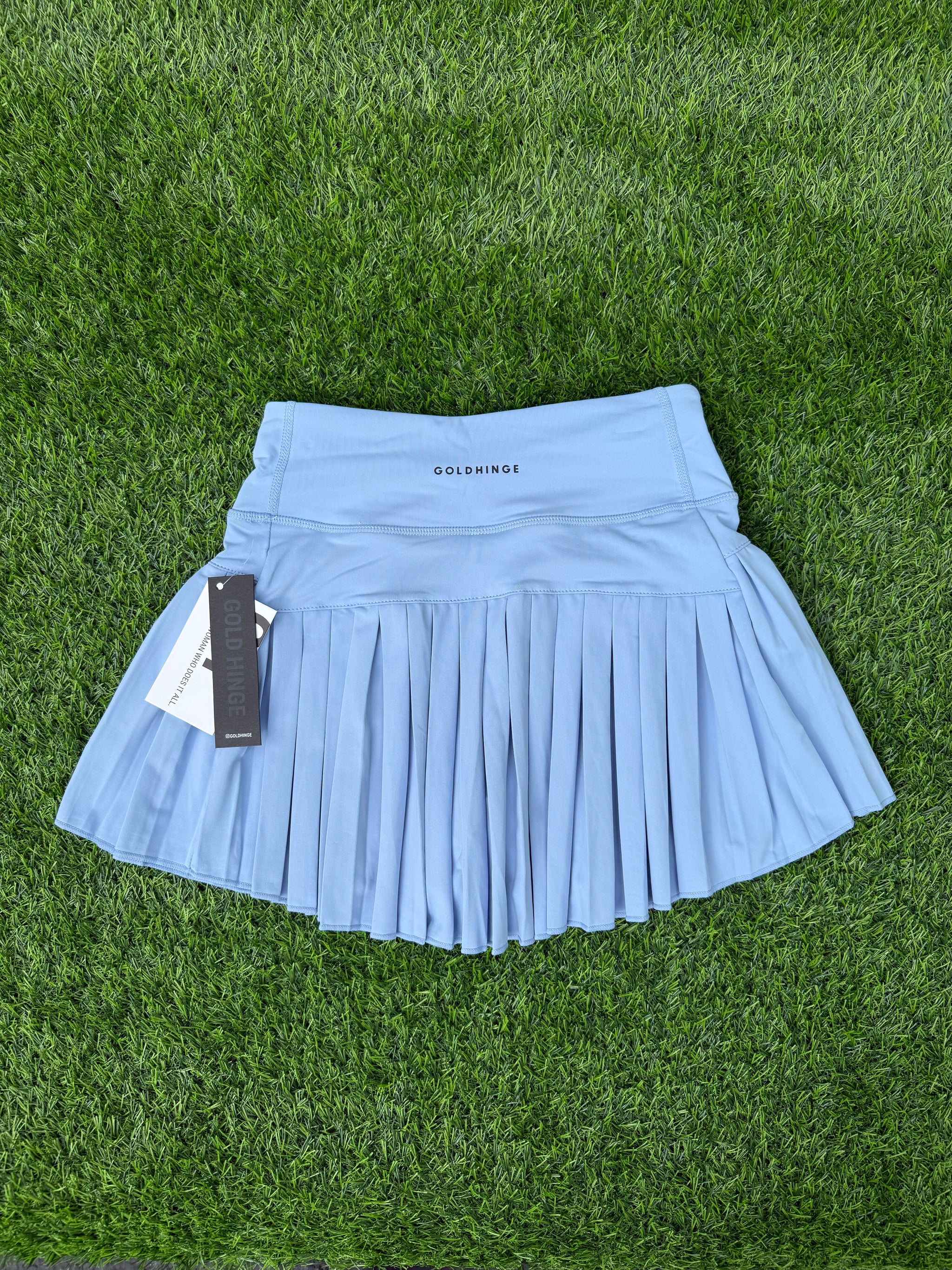 GOLDHINGE PLEATED SKIRT 13